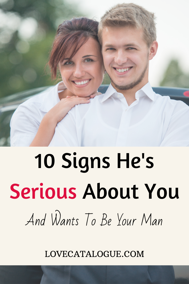 Crazy about is you says a he when man 7 Signs