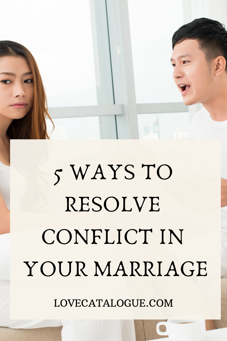 causes of conflict in marriage