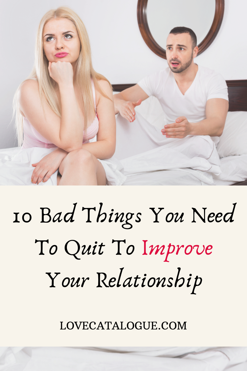 how to break bad habits in a relationship