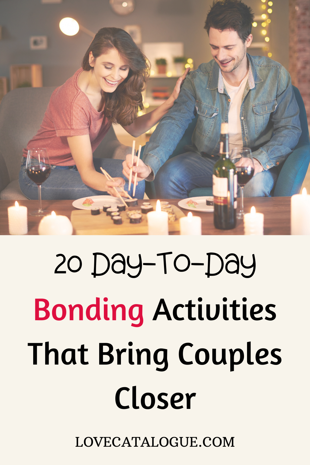 Bonding activities for couples