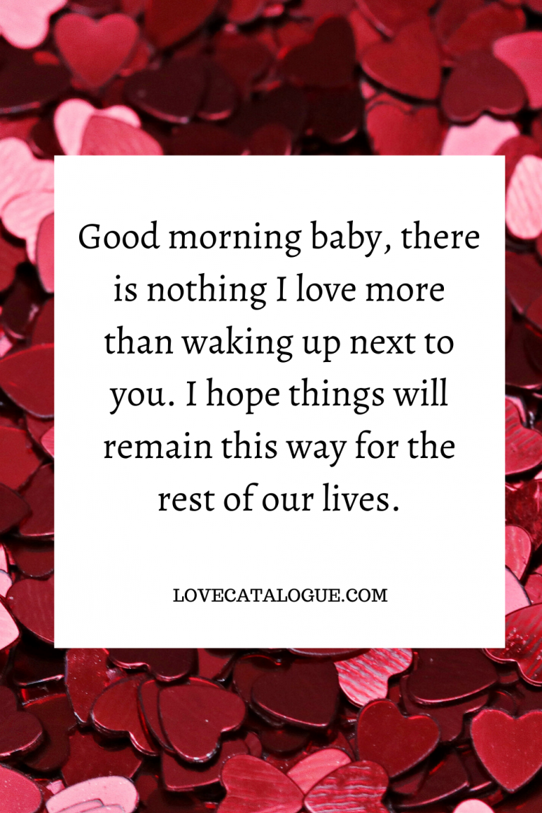 200 Good Morning Love Messages To My Other Half - Love Catalogue