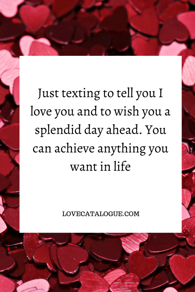 200 Good Morning Love Messages To My Other Half - Love Catalogue