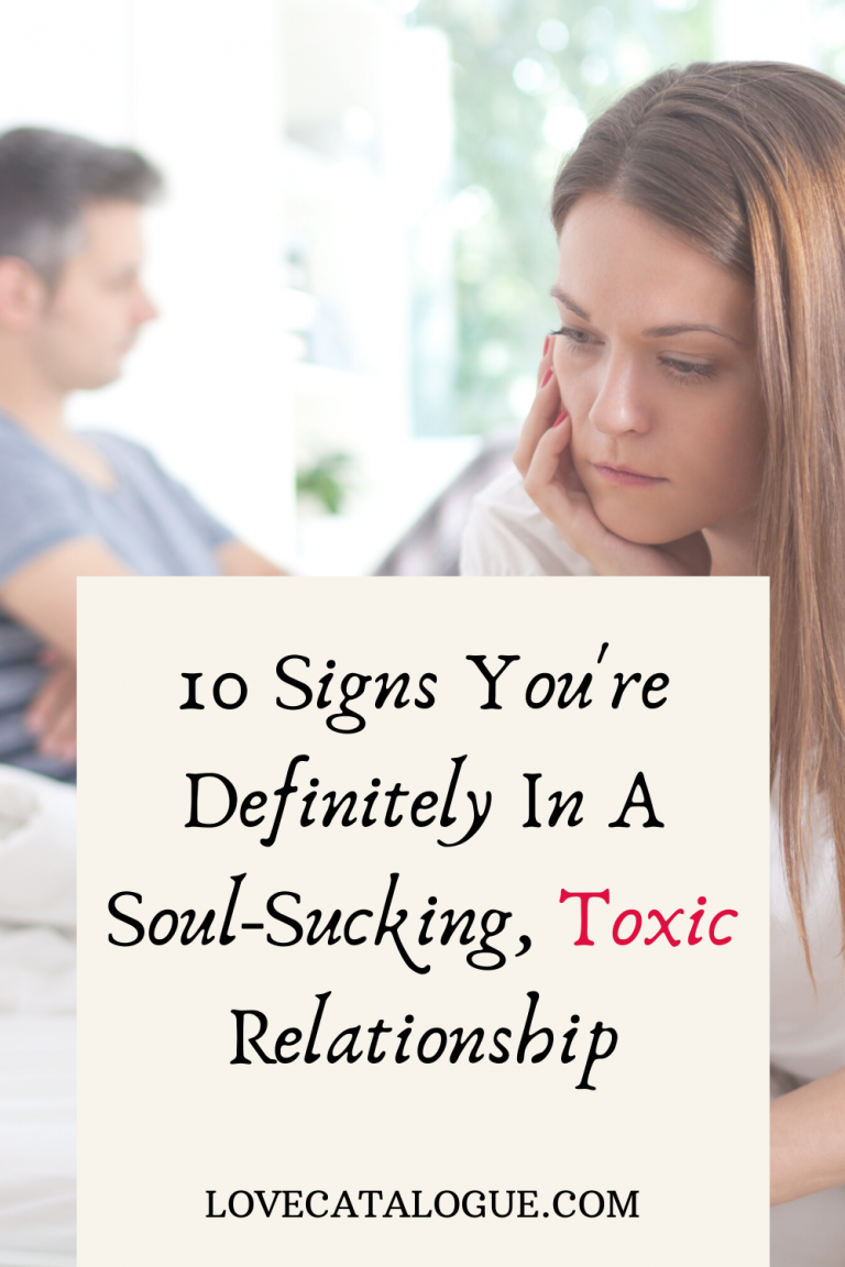 10 Warning Signs Of A Toxic Relationship - Love Catalogue