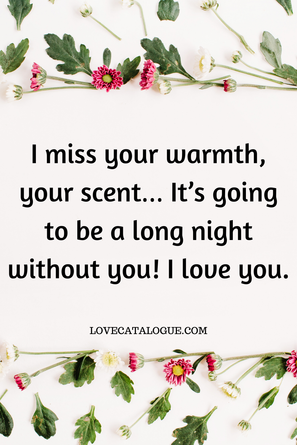 good night message for her long distance