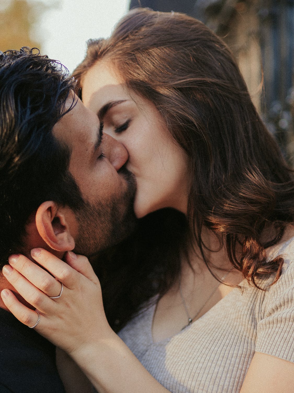 Couple kissing each other – Jacob Lund Photography Store- premium stock  photo